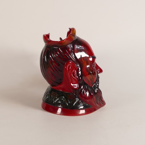 697 - Royal Doulton large Flambe character jug Confucius D7003, limited edition No.507 of 1750, with certi... 