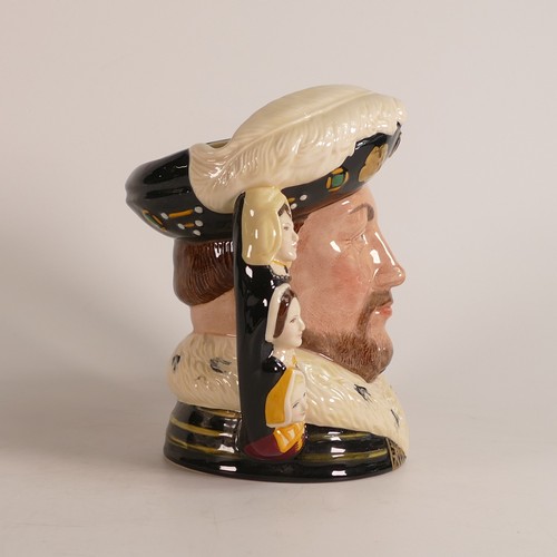 700 - Royal Doulton large two handled character jug King Henry VIII D6888, limited edition No.1204 of 1991... 