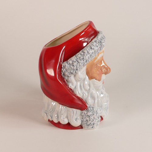 718 - Royal Doulton, large character jug Santa with Snowman D7238. Limited edition number 294 of 500. In o... 