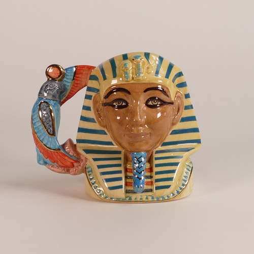 723 - Royal Doulton Tutankhamun D7127 & Ankhesenamun D7128. In original boxes. (2)