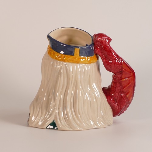 729 - Large Royal Doulton character jug Merlin D7117, limited edition No.847 of 1500, with certificate