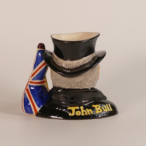 740 - Royal Doulton, intermediate protype character jug John Bull.  Printed green 'Royal Doulton' backstam... 