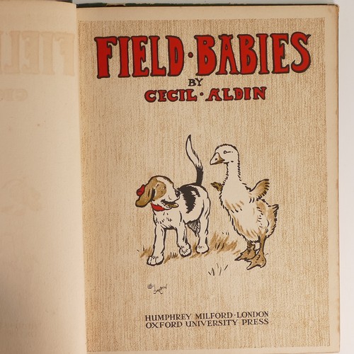 968 - Cecil ALDIN (1870-1935) 'Puppy Tails', Lawrence & Jellicoe, 'Field Babies' Humphrey Milford, 'Zoo Ba... 