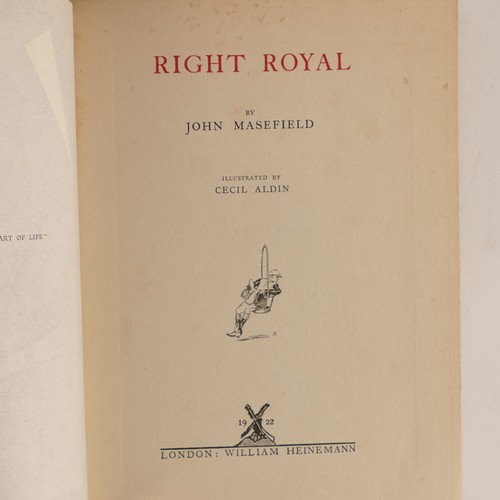 969 - Cecil ALDIN (1870-1935) 'Right Royal' by John Masefield, publ. William Heinemann; 'White-Ear and Pet... 