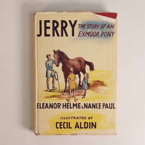 970 - Cecil ALDIN (1870-1935) Three editions of 'Jerry The Story of an Exmoor pony' publ. Eyre & Spottiswo... 