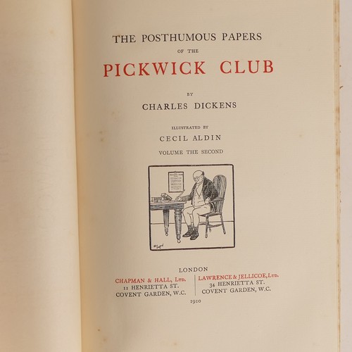 973 - Cecil ALDIN (1870-1935) 'The Posthumous Papers of the Pickwick Club' by Charles Dickens, publ. Londo... 