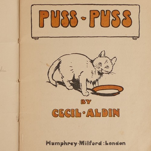 975 - Cecil ALDIN (1870-1935) 'Cecil Aldin Letter Book Series' includes 'Puss Puss'; 'Pale Peter'; 'Black ... 