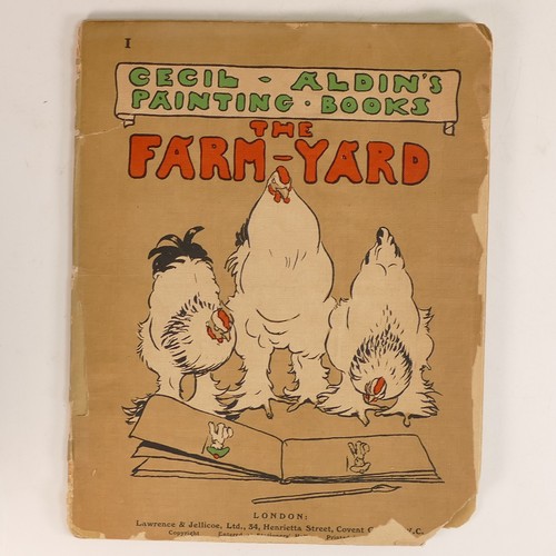 976 - Cecil ALDIN (1870-1935) 'Cecil Aldin's Painting Books' includes 'I - The Farm-Yard'; 'II - The Poult... 