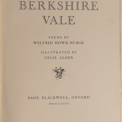 979 - Cecil ALDIN (1870-1935) 'Berkshire Vale' by Wilfrid Howe-Nurse, 1927, publ. Basil Blackwell, printed... 