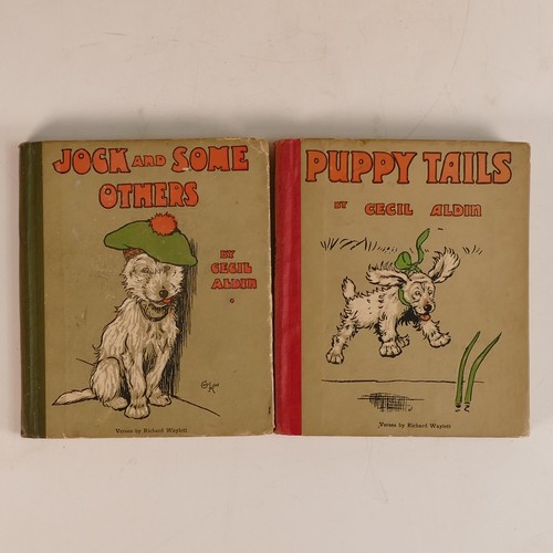 980 - Cecil ALDIN (1870-1935) 'Puppy Tails'; 'Jock and Some Others'; 'The Doggie Book', publ. by Lawrence ... 