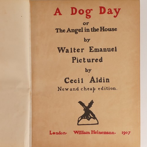 987 - Cecil ALDIN (1870-1935), 'A Dog Day', 1907, publ. William Heinemann: London; 'A Gay Dog', 1905, publ... 