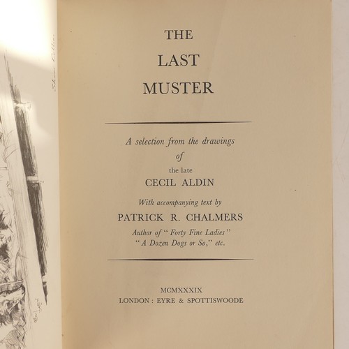 989 - Cecil ALDIN (1870-1935) 'Golf' by Henry Cotton, publ. Eyre & Spottiswoode and 'The Last Muster' by C... 