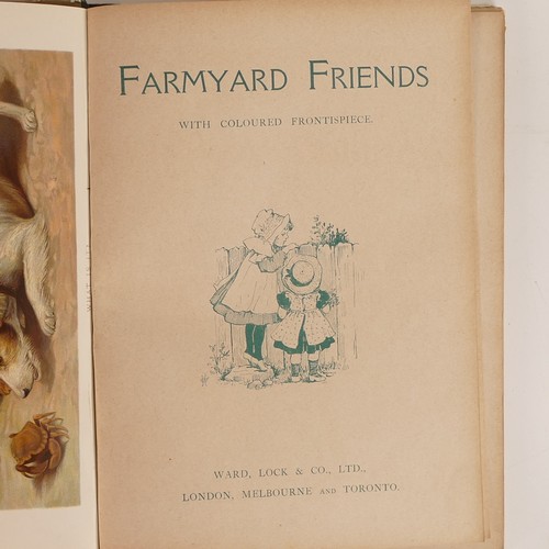 992 - Cecil ALDIN (1870-1935), 'Farmyard Friends' painting book; 'Farmyard Friends', publ. Ward, Locke & C... 