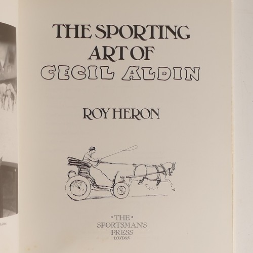 998 - Four Books on Cecil ALDIN (1870-1935), includes 'Cecil Aldin The Story of A Sporting Artist' by Roy ... 