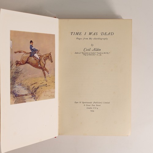 1007 - Cecil Aldin (1870-1935) Five Illustrated Books, 'Handley Cross' or Mr Jorrock's Hunt in 2 Vols. by R... 