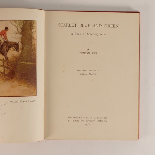 1007 - Cecil Aldin (1870-1935) Five Illustrated Books, 'Handley Cross' or Mr Jorrock's Hunt in 2 Vols. by R... 