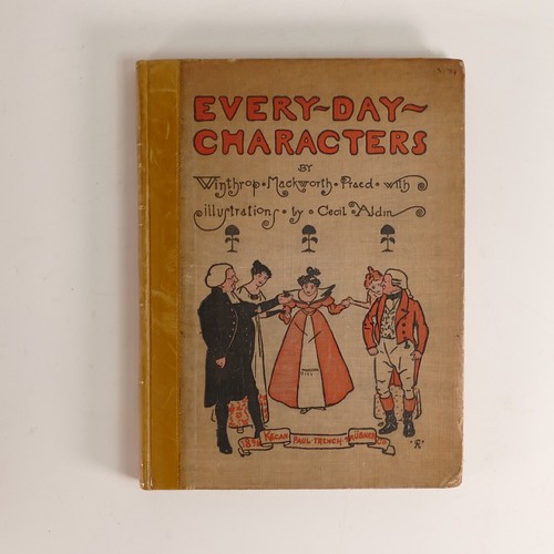 1008 - Cecil Aldin (1870-1935) Six Illustrated Books, Two 'Every-Day Characters' by Winthrop Mackworth, pub... 