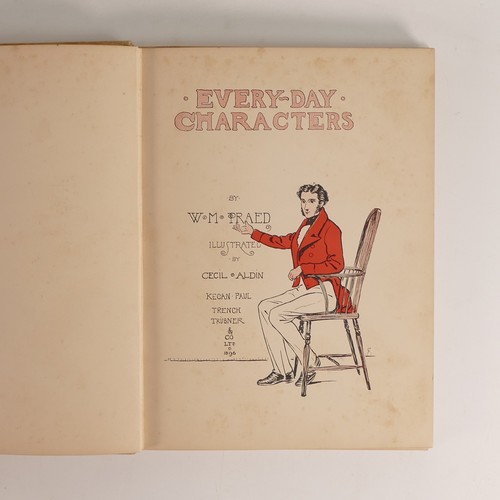 1008 - Cecil Aldin (1870-1935) Six Illustrated Books, Two 'Every-Day Characters' by Winthrop Mackworth, pub... 