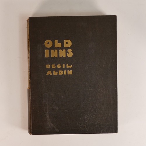 1014 - Cecil ALDIN (1870-1935), Four Hardback Books includes 'Old Inns' 1921; 'Old Manor Houses'; Both publ... 