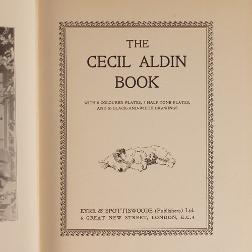 1015 - Cecil ALDIN (1870-1935), 'The Cecil Aldin Book', 1932; 'Rat-Catcher To Scarlet'; 'Scarlet To M.F.H.'... 