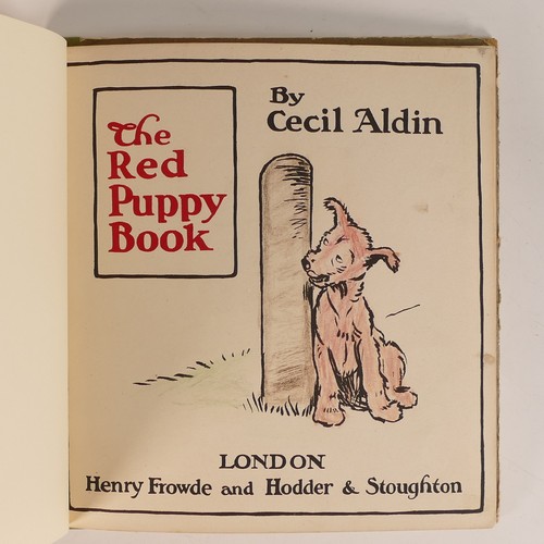 1016 - Cecil ALDIN (1870-1935), 'The Black Puppy Book'; 'The Red Puppy Book' and 'The White Puppy'. Henry F... 