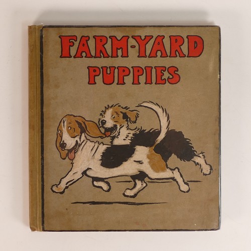 1017 - Cecil ALDIN (1870-1935), 'The Bobtail Puppy Book'; 'Farmyard Puppies' and 'The Mongrel Puppy Book' a... 