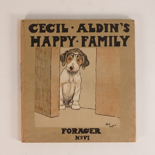 1022 - Cecil ALDIN (1870-1935), six 'Cecil Aldin's Happy Family', 1912, series books includes Hungry Peter ... 