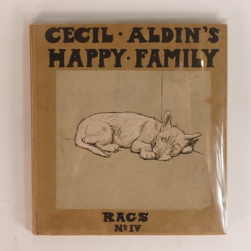 1022 - Cecil ALDIN (1870-1935), six 'Cecil Aldin's Happy Family', 1912, series books includes Hungry Peter ... 