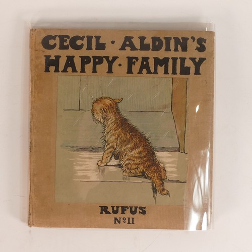 1022 - Cecil ALDIN (1870-1935), six 'Cecil Aldin's Happy Family', 1912, series books includes Hungry Peter ... 