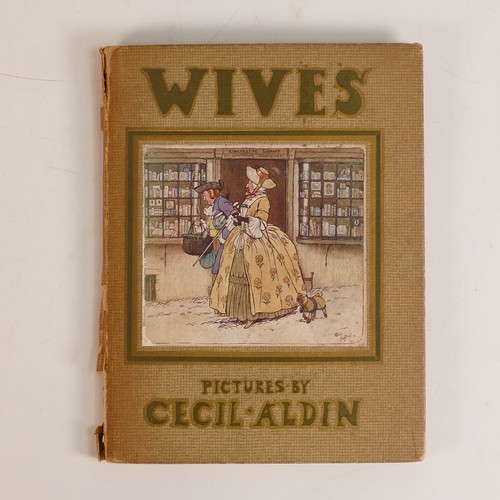 1023 - Cecil ALDIN (1870-1935), 'Bachelor', 'The Widow' and 'Wives', 1909. Publ. William Heinemann Ltd. Lon... 