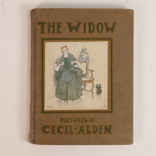 1023 - Cecil ALDIN (1870-1935), 'Bachelor', 'The Widow' and 'Wives', 1909. Publ. William Heinemann Ltd. Lon... 