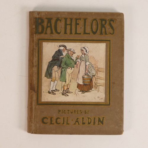 1023 - Cecil ALDIN (1870-1935), 'Bachelor', 'The Widow' and 'Wives', 1909. Publ. William Heinemann Ltd. Lon... 