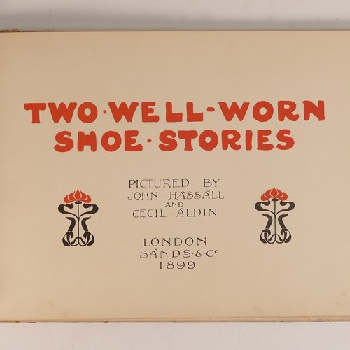 1026 - Cecil ALDIN (1870-1935) and John HASSALL (1968-1948) 'Two Well-Worn Shoe Stories' publ. London: Sand... 