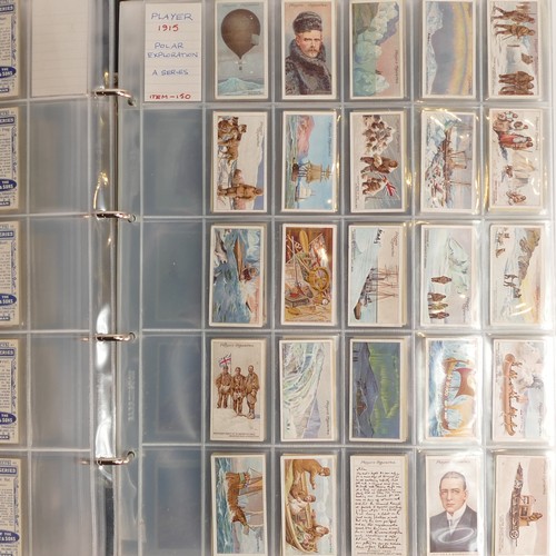 1032 - Cigarette cards x 32 sets - includes ducks, kings, actors, flags, fish, birds, animals etc., large s... 