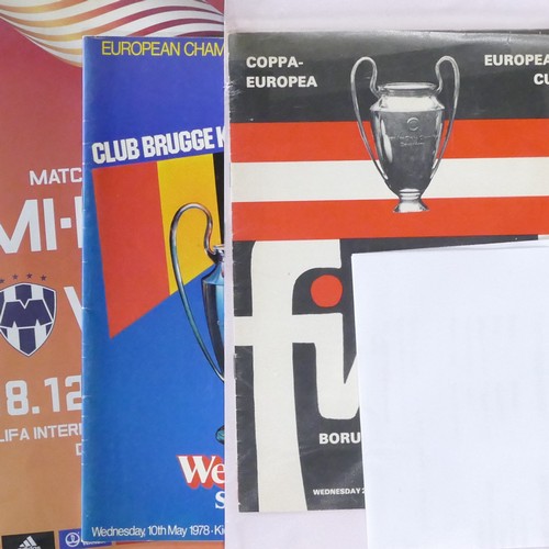 1036 - 16 x mainly Finals of Liverpool football programmes, including L'pool v Leeds United cup final Wembl... 