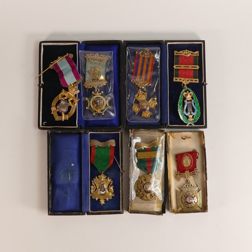 1128 - Nice and interesting collection of RAOB medals (Jewels) and associated regalia relating to Bro. Nich... 