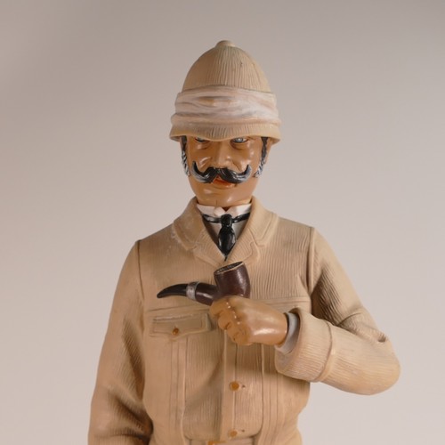 1130 - Goebel, large McDowell Pipe Tobacco London advertising figure. Height: 52cm