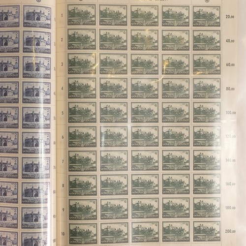 1173 - 4 x Albums of German WWII period postcards, first day covers, letter cards etc., sheets of low value... 