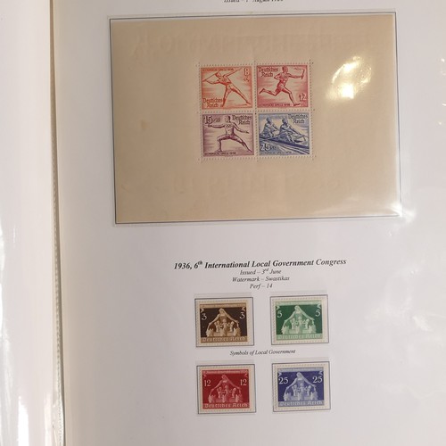 1175 - Hitlers Third Reich - WWII collection of stamps & stamps from booklets, largely 1933 - 1945 period h... 