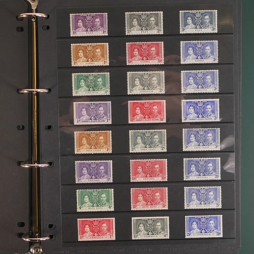 1178 - Omnibus part sets MNH as follows - 1937 Coronation 57 sets,  1946 Victory 63 sets, 1948 Silver Weddi... 