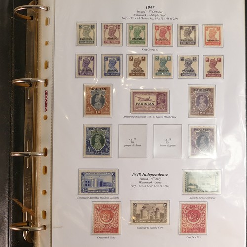 1180 - 3 x albums of George VI mint (mounted and unmounted) Commonwealth stamps - Album 1 Aden - Falkland I... 