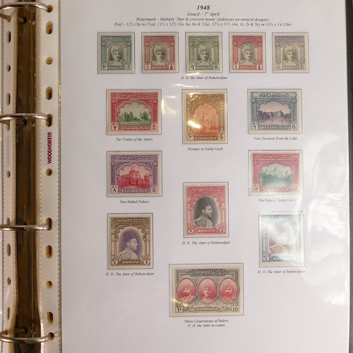 1180 - 3 x albums of George VI mint (mounted and unmounted) Commonwealth stamps - Album 1 Aden - Falkland I... 