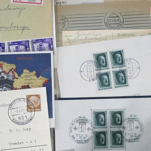 1190 - Large collection of German stamps & covers mainly WWII period.