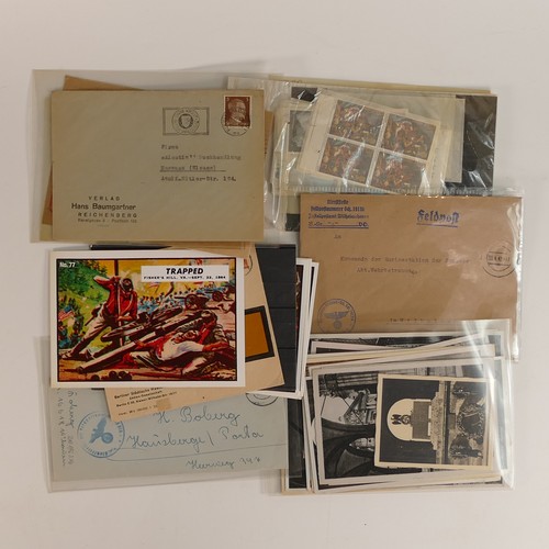 1196 - Large collection of German stamps, covers and other ephemera, including WWII period, together with J... 