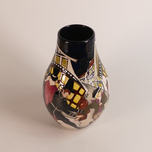 1215 - Moorcroft, Pickpockets vase of ovoid form with tapering neck. Designed by Kerry Goodwin. Limited edi... 