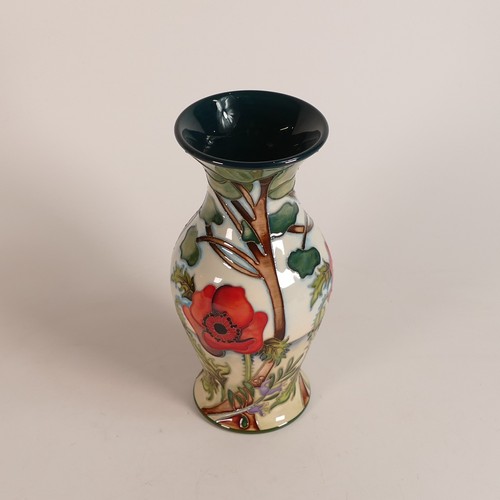 1229 - Moorcroft Symbols of Remembrance vase 226/7 H:19.5cm Limited edition 12/15, Signed by designer Nicol... 