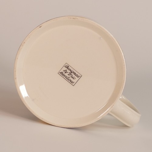 1389 - Eric Ravilious for Wedgwood, large Queensware mug commemorating move of the Wedgwood factory from Et... 