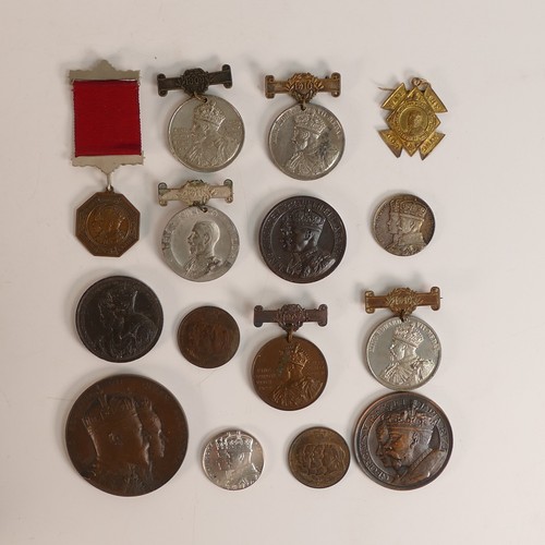 1456 - 50 x Edward VII, George V & George VI Royal commemorative medals / medallions & similar, including s... 