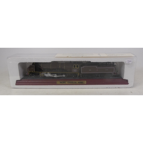 178 - A Selection of Seven Locomotives on wooden plinths to include Duchess LMS, SNCB 12 Class, LNER 