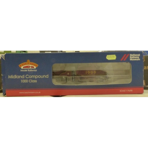 273 - Bachmann, 31-930NRM 00 gauge Midland Compound 1000 class, produced exclusively for the National Rail... 